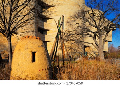 WASHINGTON DC - NOV 29: The National Museum Of The American Indian On Nov 29, 2013 In Washington DC, USA. It Is Dedicated To The Life, Languages, Literature, History, And Arts Of The Native Americans.