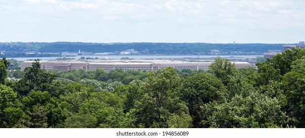 Washington, DC - The Pentagon Building, Headquarters For The United States Department Of Defense