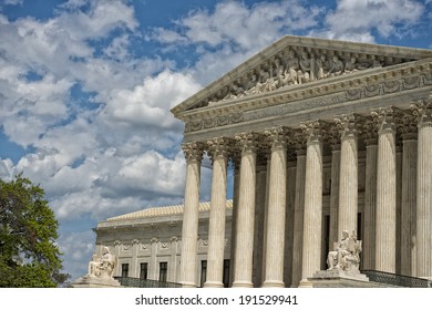 Washington DC Supreme Court Facade Equal Justice Under The Law