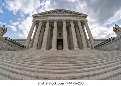 Washington DC Supreme Court Facade Equal Justice Under The Law