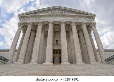 Washington DC Supreme Court Facade Equal Justice Under The Law