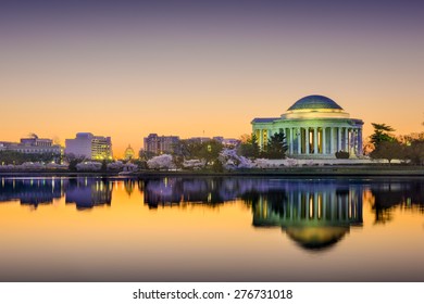 Washington, DC At The Tidal Basin.