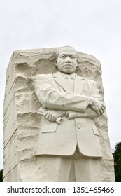 Washington, D.C. United States Of America September 21, 2018:  Picture Of The Martin Luther King Jr. Memorial, Designed By Lei Yixin. 