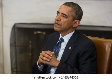 WASHINGTON DC / UNITED STATES OF AMERICA
01/13/2014
THE PRESIDENT OF THE UNITED STATES OF AMERICA, BARACK OBAMA AT THE WHITE HOUSE