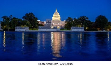 Washington DC, United States landmark. National Capitol building
