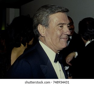 Washington DC. USA, 18th March, 1993
Dan Rather At The RTCA Dinner At The Washington Hilton Hotel 
