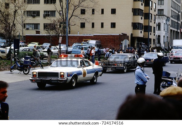 Washington Dc Usa 1981 Presidential Assassin Stock Photo 724174516 ...