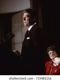 Washington DC. USA, 1984
President Ronald Reagan Portraits
