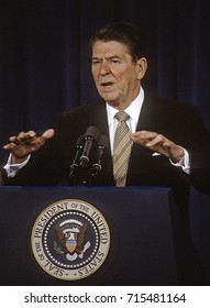 Washington DC. USA, 1984
President Ronald Reagan Portraits
