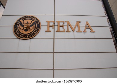 Washington, DC/ USA 4-7-19- Federal Emergency Management Agency