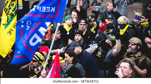 Washington, DC, USA | Dec 12, 2020 | Million Maga March: Proud Boys In DC