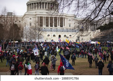 Washington, D.C. | U.S.A. - Jan 6th, 2021: Trump Initiated Riots in at the Capitol