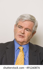 WASHINGTON, DC, USA - JANUARY 27, 2005: Newt Gingrich, Former Speaker Of The U. S. House Of Representatives.