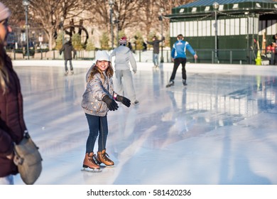 Royalty Free Child Skating Winter Stock Images Photos Vectors