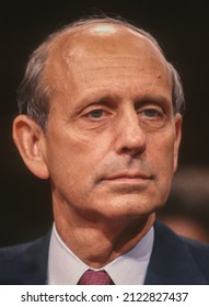 WASHINGTON, DC, USA, JULY 12, 1994: U. S. Supreme Court Judge Stephen Breyer During Senate Juducuary Committee Confirmation Hearing.