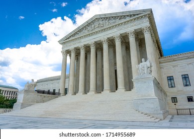 Washington, DC. - USA, July 14, 2019: The United States Supreme Court Building.