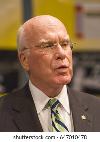 WASHINGTON, DC, USA - JULY 24, 2007: United States Senator Patrick Leahy (D-Vermont).