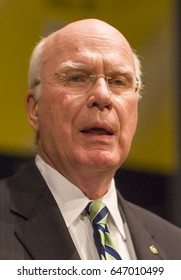 WASHINGTON, DC, USA - JULY 24, 2007: United States Senator Patrick Leahy (D-Vermont).