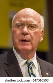 WASHINGTON, DC, USA - JULY 24, 2007: United States Senator Patrick Leahy (D-Vermont).