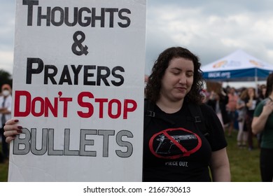 Washington, D.C. | U.S.A. - Jun 11th, 2022: March For Our Lives: National Protest Against Gun Violence, For Gun Control