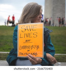 Washington, D.C. | U.S.A. - Jun 11th, 2022: March For Our Lives: National Protest Against Gun Violence, For Gun Control