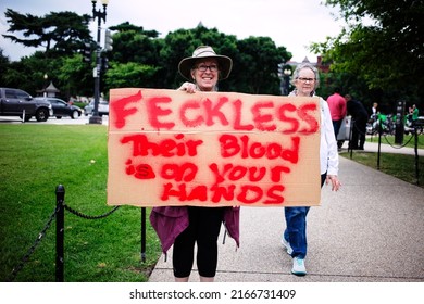 Washington, D.C. | U.S.A. - Jun 11th, 2022: March For Our Lives: National Protest Against Gun Violence, For Gun Control