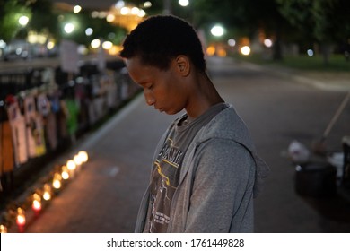 Washington DC, USA - June 21st 2020 : Black Lives Matter Protests In Front Of The White House