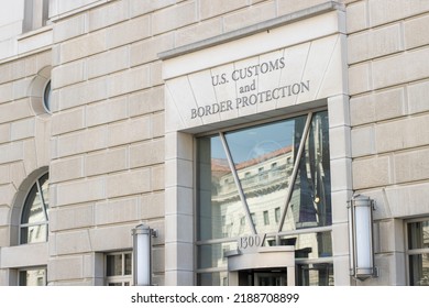 Washington, DC, USA - June 24, 2022: Headquarters Of The U.S. Customs And Border Protection (CBP), The Largest Federal Law Enforcement Agency Of The Department Of Homeland Security, In Washington, DC.