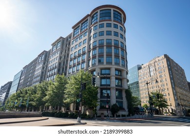 Washington, DC, USA - June 25, 2022: Exterior View Of The IFC Headquarters Building In Washington, DC. The International Finance Corporation (IFC) Is A Member Of The World Bank Group.