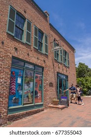 WASHINGTON, DC, USA - JUNE 4, 2017: Patagonia Store In Georgetown.