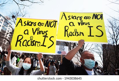 Washington, DC, USA | Mar 21, 2021 | The Asian Community Protests Robert Aaron Long's White Racial Terrorism