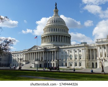 Washington D.C., USA / USA - November 2019: Capitol building