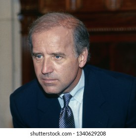 Washington, DC, USA, October, 1991
Senator Joe Biden As Chairman Of The Senate Judiciary Committee During The Robert Bork Confirmation Hearings 