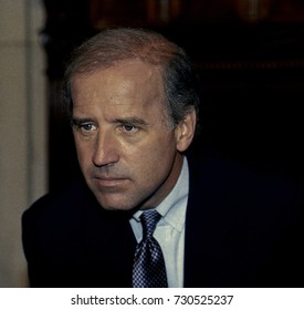 Washington, DC, USA, October, 1991
Senator Joe Biden As Chairman Of The Senate Judiciary Committee During The Clarence Thomas Confimation Hearings. 
