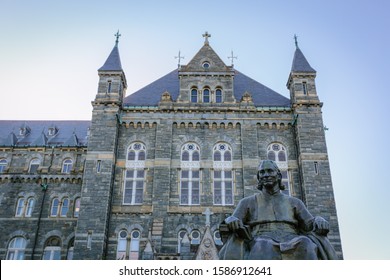 Washington D.C., USA, October 2019 - Georgetown University Campus