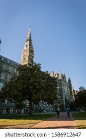 Washington D.C., USA, October 2019 - Georgetown University Campus