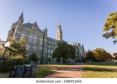 Washington D.C., USA, October 2019 - Georgetown University Campus