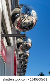 Washington, DC / USA October 24, 2019: Washington Nationals Stadium Is Preparing To Host Game 3 Of The World Series Tomorrow Night, With Washington Up 2 Games To None Against The Houston Astros.