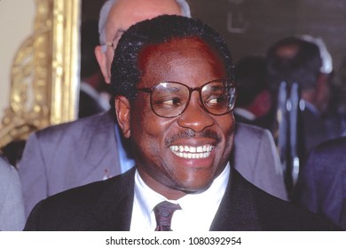 Washington DC., USA, September, 1991 
Clarence Thomas Nominee For Associate Justice Of The United States Supreme Court.
