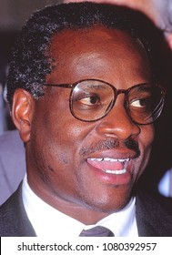 Washington DC., USA, September, 1991 
Clarence Thomas Nominee For Associate Justice Of The United States Supreme Court.
