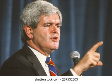 WASHINGTON, DC, USA - U. S. Representative Newt Gingrich (R-Georgia). March 24, 1993