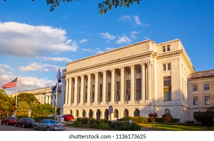 Washington, DC/USA - June 5, 2014: United States Department Of Agriculture Jamie L. Whitten Building