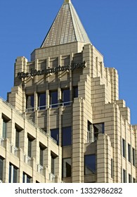 Washington, D.C./USA-Jan. 25, 2017: The New Home Of The Washington Post After It Sold Itself To Amazon Founder Jeff Bezos And Moved Out Of Its Longtime Headquarters On 15th Street. 