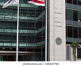 Washington, D.C./USA-Sept. 27, 2015: The Headquarters Of The U.S. Securities And Exchange Commission.