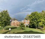 Washington and Lee University Campus with Rainbow