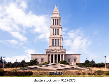 Washington Masonic Temple And Memorial Tower In Alexandria, Virginia. The Tower Was Completed In 1932