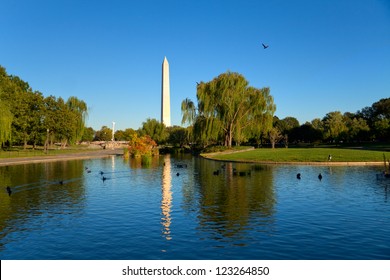 Washington Monument From Constitution Gardens