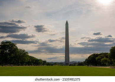 The Washington Monument In Washington, DC.