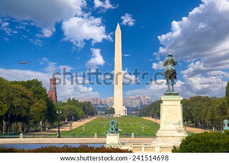 Washington Monument  and National Mall, Washington DC