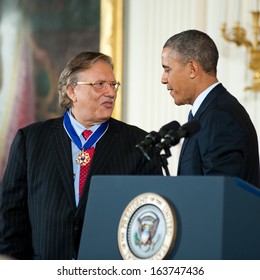 Washington - November 20: Arturo Sandoval Receives The Presidential Medal Of Freedom At A Ceremony At The White House On November 20, 2013 In Washington, DC. 